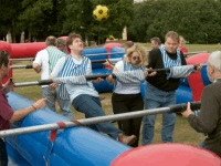 Human Table Football Hire in Devon